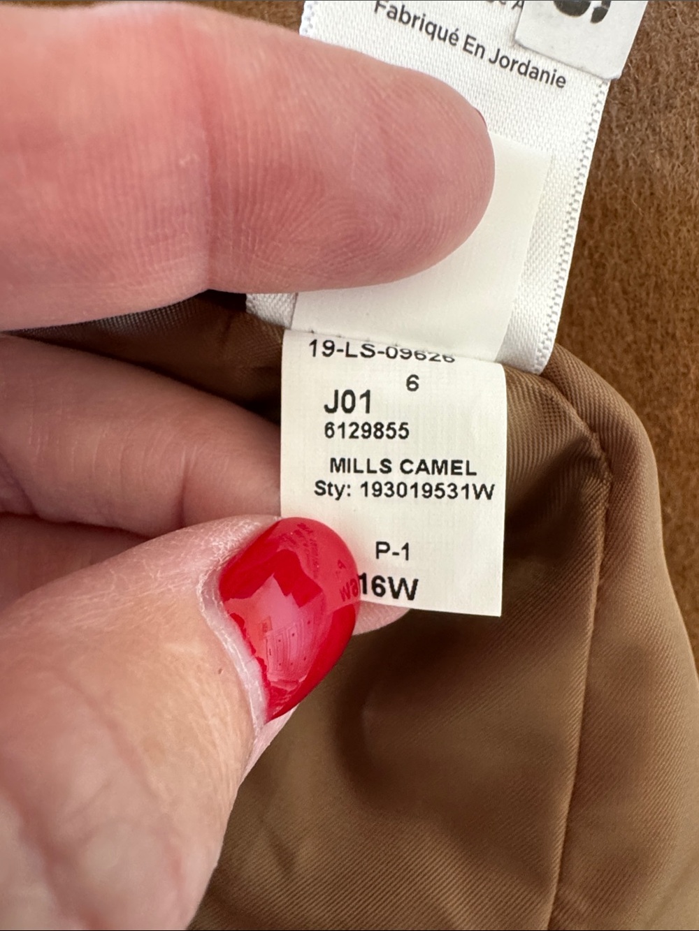 Talbots 16W Brushed Italian Wool Long Blazer - Picture 6 of 8